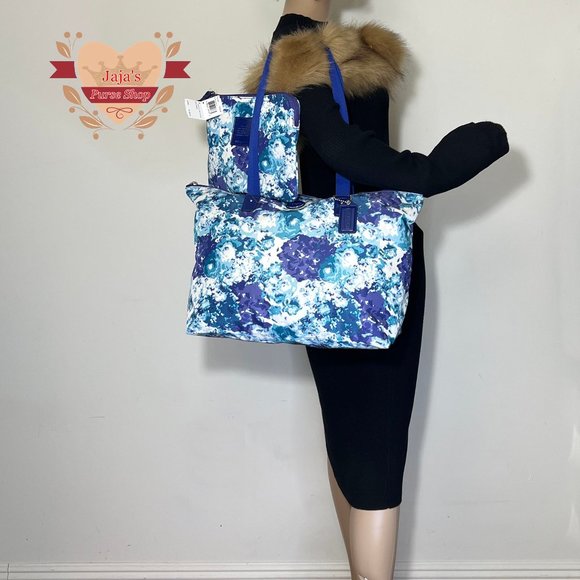 🪻Coach Floral Nylon Bag & Snap Pouch🪻 - Picture 15 of 17